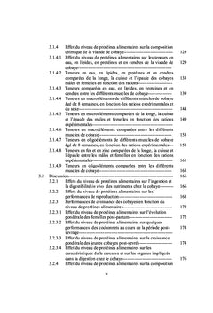 Taux optimum de protéines brutes dans l'alimentation de monogastrique