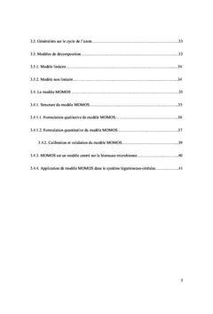 Modélisation des transferts