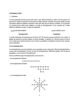 Cours de chimie des polymères