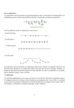 Cours de chimie des polymères