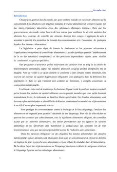 Législation des fraudes alimentaires