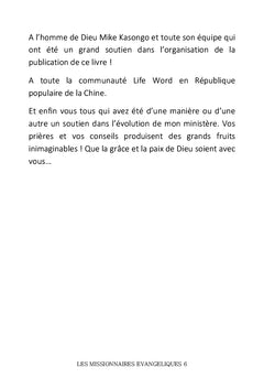 Les Missionnaires Evangéliques