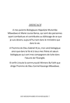 Les Missionnaires Evangéliques