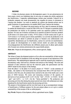 Le projet VECO sur le secteur agricole à Djidja au Bénin