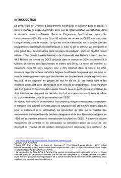 Extraterritorialité et gestion de déchets