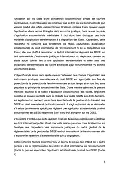 Extraterritorialité et gestion de déchets