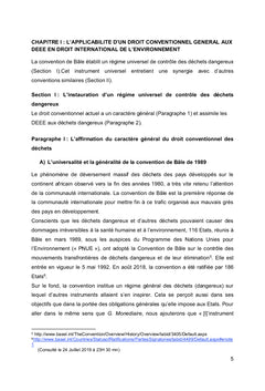 Extraterritorialité et gestion de déchets