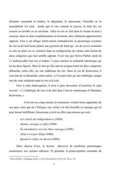 L'esthétique du rire et du laid