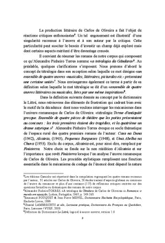 Les figures de la decadence dans le roman de Carlos de Oliveira