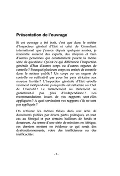 Inspections générales d'Etat d'Afrique