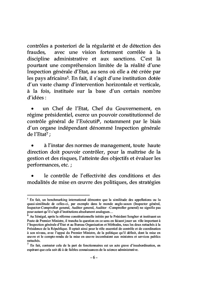 Inspections générales d'Etat d'Afrique
