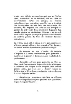 Inspections générales d'Etat d'Afrique