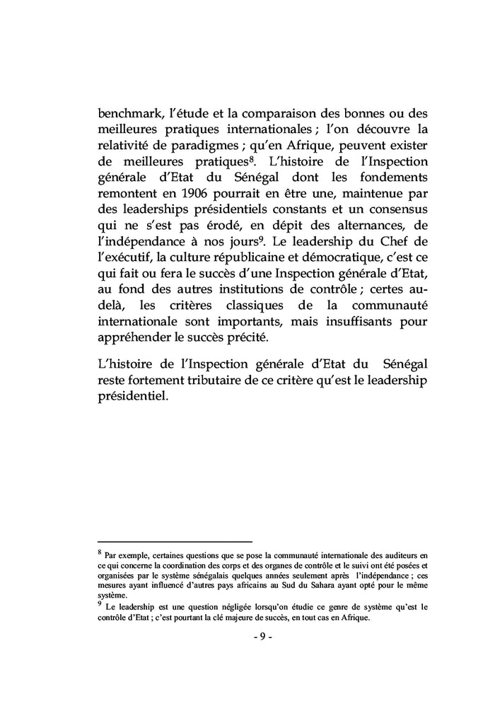 Inspections générales d'Etat d'Afrique