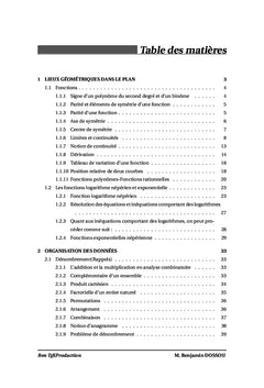 Mathématiques Terminale Littéraire