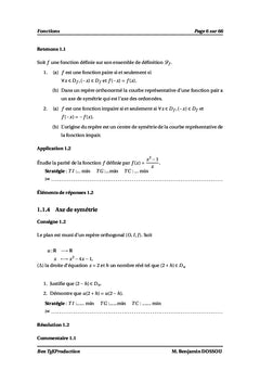 Mathématiques Terminale Littéraire