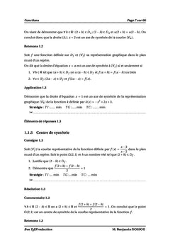 Mathématiques Terminale Littéraire