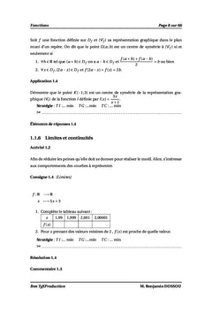 Mathématiques Terminale Littéraire