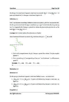 Mathématiques Terminale Littéraire