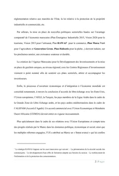 L'économie marocaine