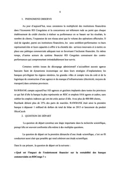 Effet de levier financier et la rentabilité d'une banque commerciale