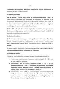 Effet de levier financier et la rentabilité d'une banque commerciale