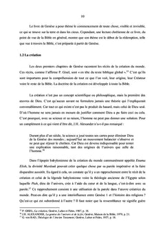 Création de l'humanité et ses implications écologiques et théologiques