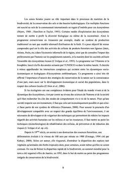 Impact de l'homme sur la dynamique de la végétation ligneuse