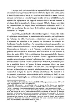 La gestion collective du droit d'auteur et des droits voisins à l'épreuve du numérique