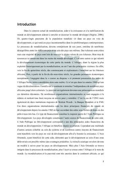 Sources de financement et développement en Afrique subsaharienne.