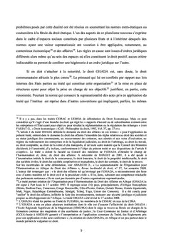 La responsabilité civile des dirigeants sociaux en droit OHADA