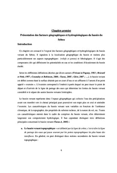 Les situations climatiques d'humidité extrême