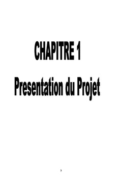 Projet ARE