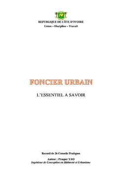 Foncier urbain, l'essentiel à savoir