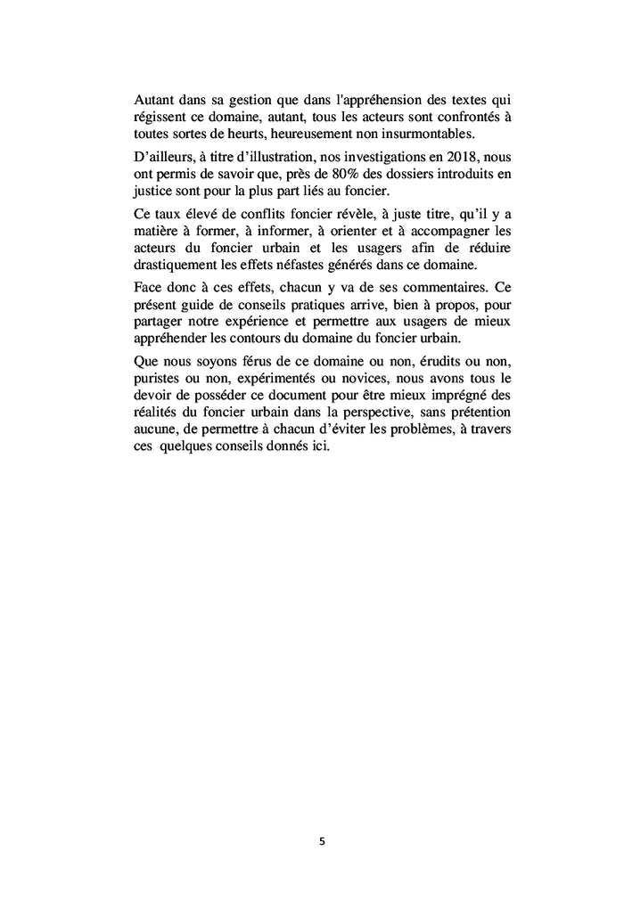 Foncier urbain, l'essentiel à savoir