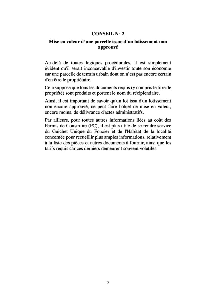 Foncier urbain, l'essentiel à savoir