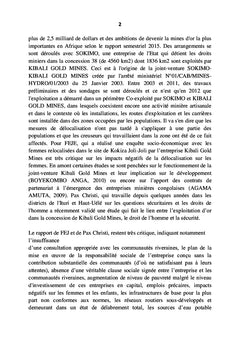 Impacts, avantages et gestion durable de risques