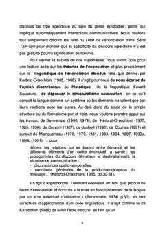 Décryptage sémio-linguistique et didactique de l'énonciation