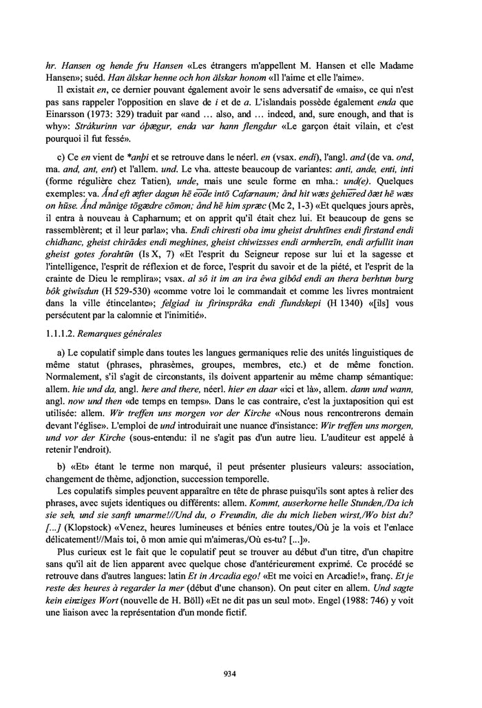 Linguistique comparée des langues germaniques