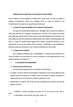 Diversification Economique et le risque