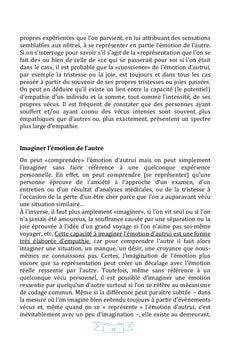 Modélisation de l'empathie