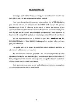 Méthodes géothermobarométriques appliquées pour contraindre PT