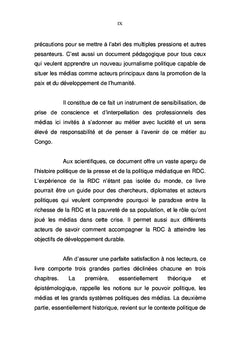 Médias et pouvoir politique en RDC