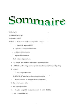 La comptabilité bancaire