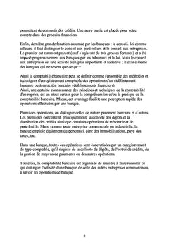 La comptabilité bancaire