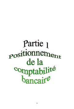 La comptabilité bancaire