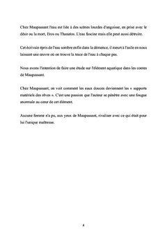 Étude sur les contes de Maupassant