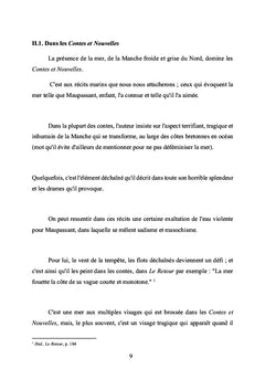 Étude sur les contes de Maupassant