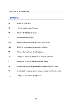 Possibilités de réduction de la congestion à un grand Carrefour urbain