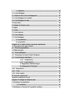 Contribution à l'etude biologique de prlatoria oleae