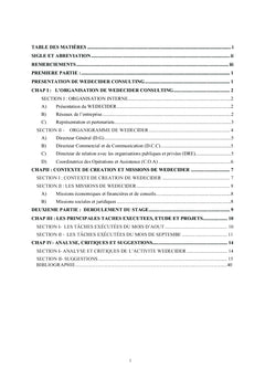 Chargé d'étude et des projets